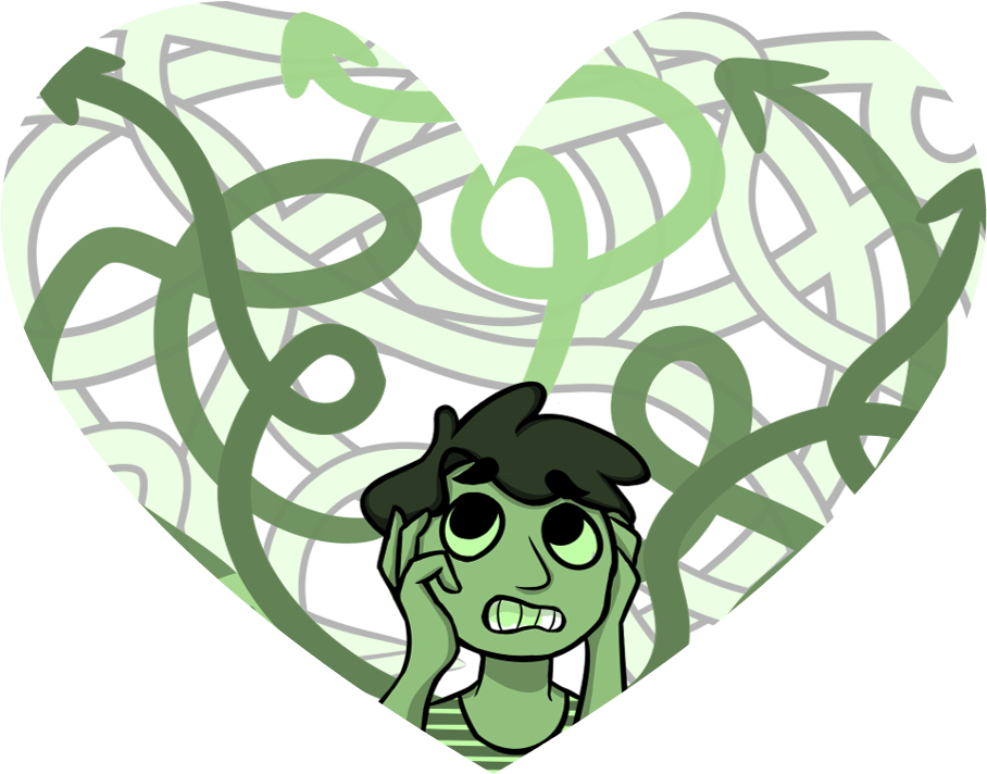 Coeur tdah impact famille vert