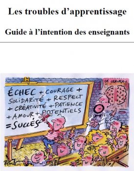 Brochure 'Les troubles d'apprentissage'