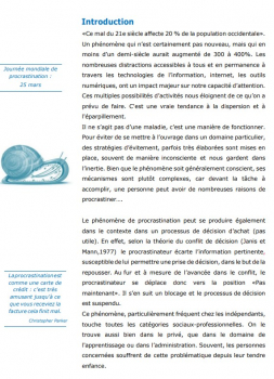 Bulletin Spécial Procrastination