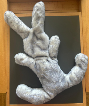 Peluche lestée douce & veloutée "Lapin" 1.0 Kg