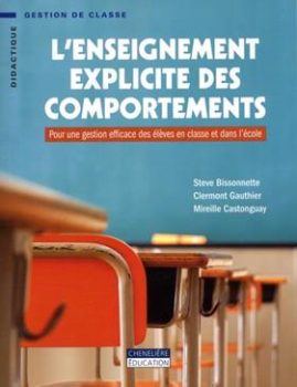 L'enseignement explicite des comportements pour une gestion efficace des élèves en classe et dans l'école