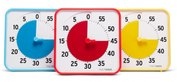 TIMETIMER® 19 X 19 CM | COULEUR BLEU CIEL